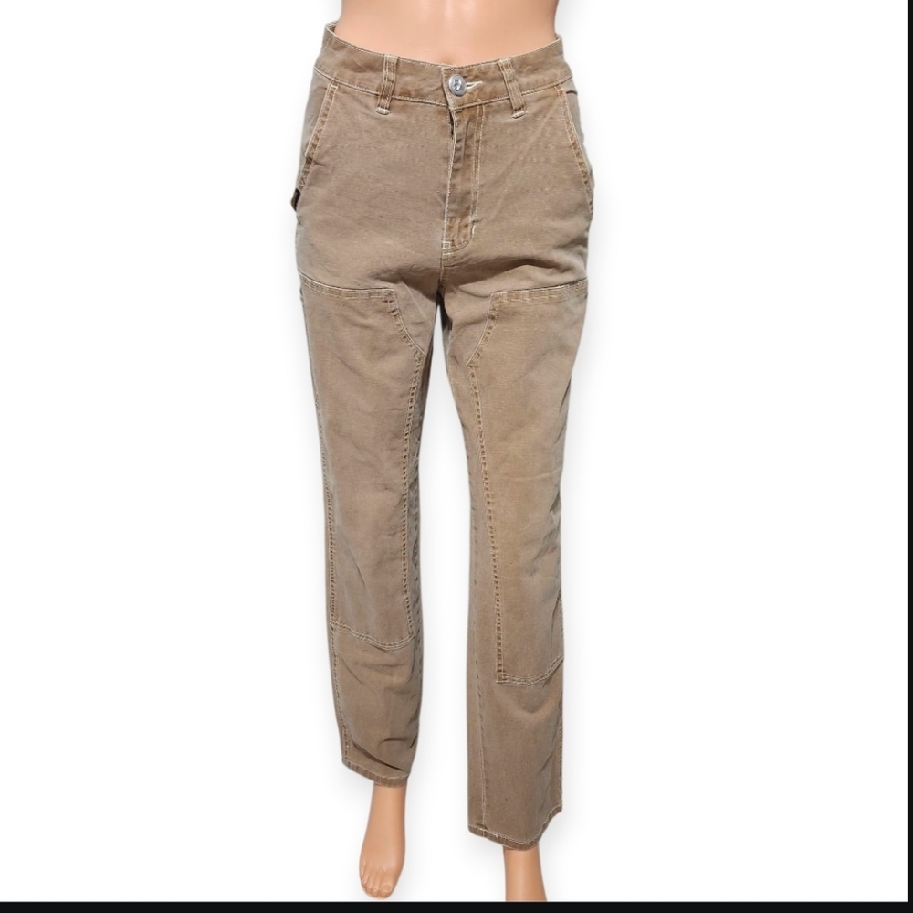 Five Star General Khaki Pants Women’s Stretch Cotton Straight Leg . Size 28.